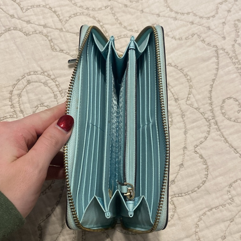 Kate Spade Baby Blue Wallet - Picture 4 of 4